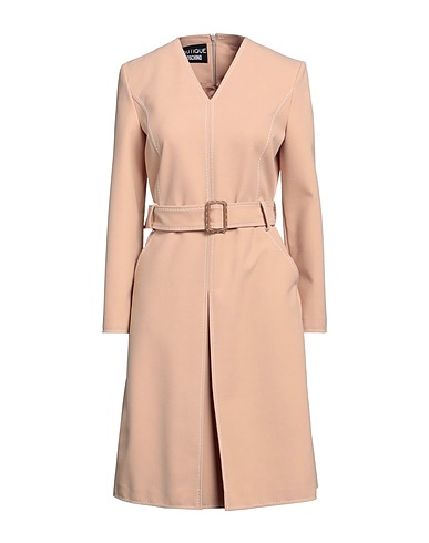 BOUTIQUE MOSCHINO Midi dress Sand 53% Polyester, 43% Virgin Wool, 4% Elastane