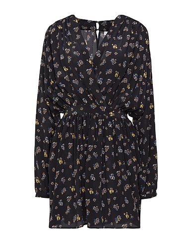 GRIFONI Short dress Black 100% Silk