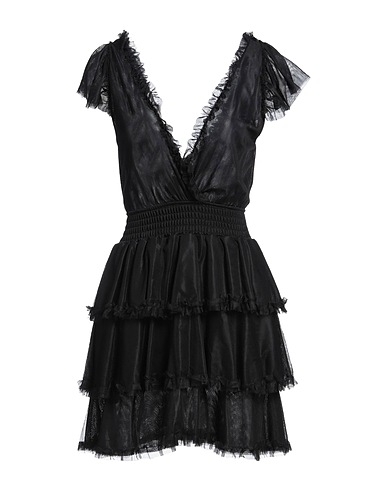 SOALLURE Short dress Black 100% Polyamide