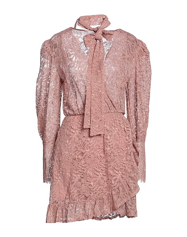 SOALLURE Short dress Antique rose 100% Polyamide