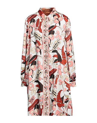 MALÌPARMI Midi dress Beige 100% Polyester