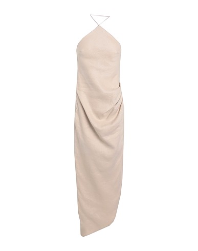 NINEMINUTES Long dress Sand 100% Linen