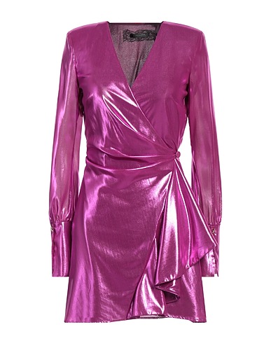 PATRIZIA PEPE SERA Short dress Purple 100% Polyester