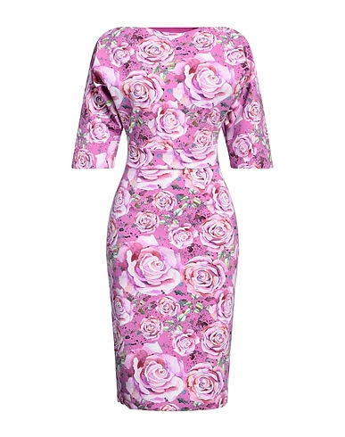 CHIARA BONI LA PETITE ROBE Midi dress Mauve 72% Polyamide, 28% Elastane