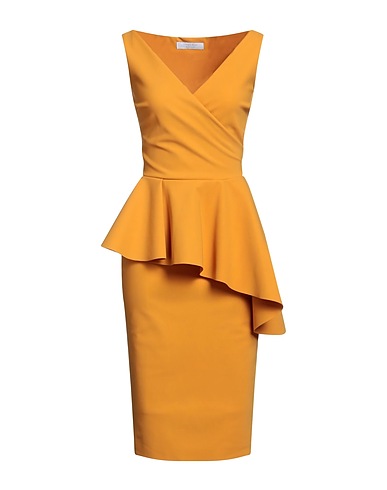 CHIARA BONI LA PETITE ROBE Midi dress Marigold 72% Polyamide, 28% Elastane