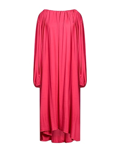 SOFIE D'HOORE Vestito midi Fucsia 100% Lana