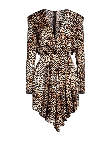 ALEXANDRE VAUTHIER Short dress Beige 100% Silk