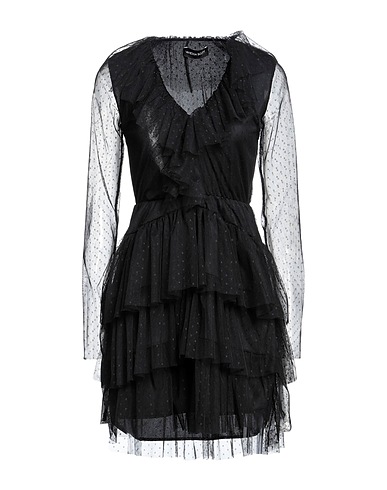 VANESSA SCOTT Short dress Black 100% Polyester