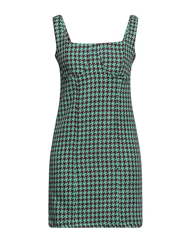 VANESSA SCOTT Vestito corto Verde smeraldo 80% Poliestere, 20% Lana