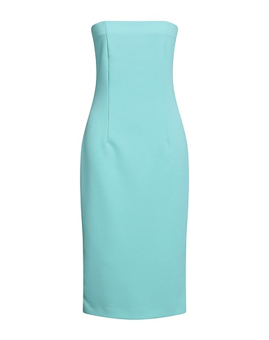 ALICE MILLER Vestito midi Verde chiaro 96% Poliestere, 4% Elastan