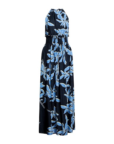 ATTIC AND BARN Long dress Navy blue 100% Viscose