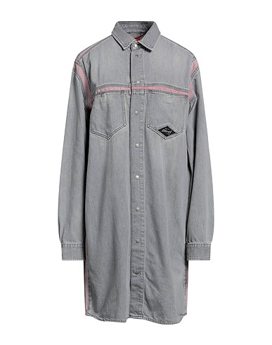 DIESEL Denim dress Grey 100% Cotton