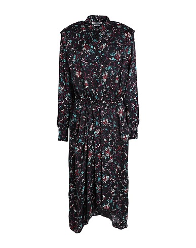 MARANT ÉTOILE Midi dress Black 60% Viscose, 40% Rayon