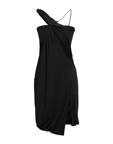 HELMUT LANG One-shoulder dress Black 100% Viscose