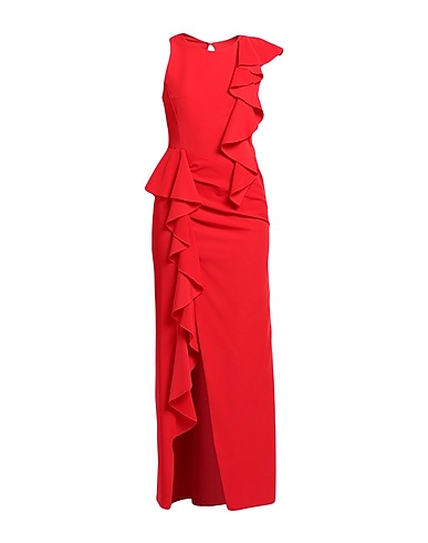 ANGELIKA JÓZEFCZYF DRESSES Red 97% Polyamide, 3% Elastane