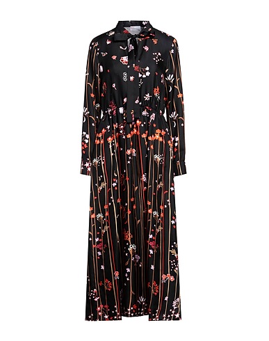 REDValentino DRESSES Black 100% Silk