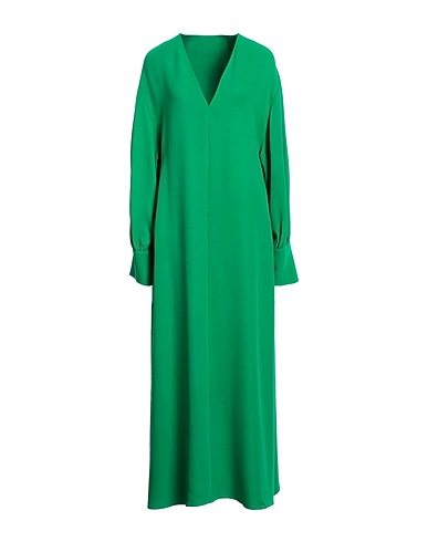 VALENTINO GARAVANI Long dress Green 100% Silk