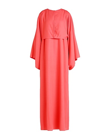 AGNONA Vestito lungo Corallo 100% Cachemire