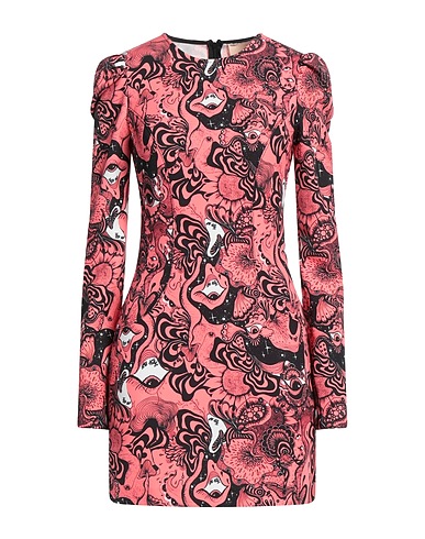 ANIYE BY Sheath dress Coral 88% Polyester, 12% Elastane