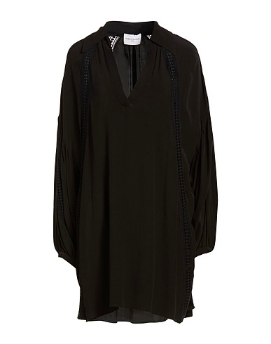 ISABELLE BLANCHE Paris Shirt dress NERO 100% Viscose