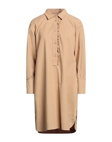 SPOON Shirt dress Sand 100% Cotton