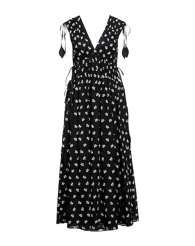 TORY BURCH Midi dress Black 100% Cotton