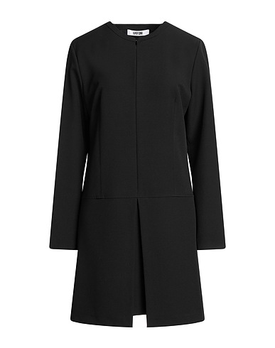 GRIFONI Short dress Black 68% Polyester, 29% Viscose, 3% Elastane