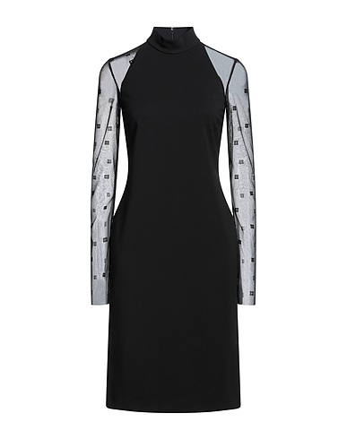 GIVENCHY Midi dress Black 83% Viscose, 12% Polyamide, 5% Elastane