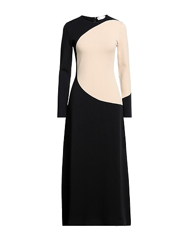 TORY BURCH Elegant dress Black 79% Viscose, 13% Polyester, 6% Nylon, 2% Elastane