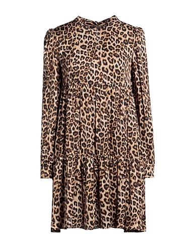 TWINSET DRESSES Sand 100% Viscose