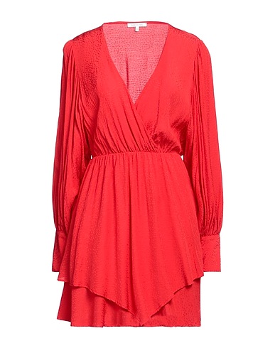 PATRIZIA PEPE Vestito corto Rosso 100% Viscosa