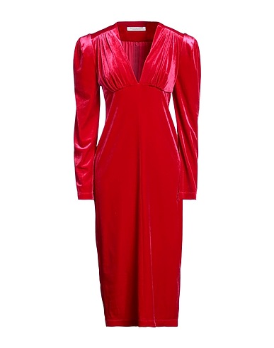 PHILOSOPHY di LORENZO SERAFINI Midi dress Fuchsia 93% Polyester, 7% Elastane