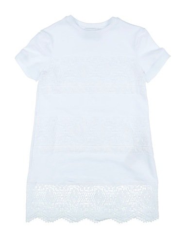 ERMANNO SCERVINO JUNIOR Dress White 94% Cotton, 6% Elastane, Polyester