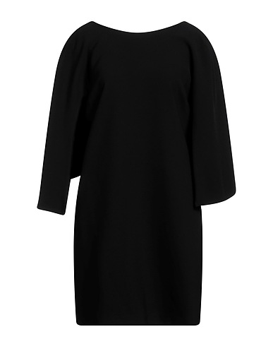 ATOS LOMBARDINI Short dress Black 100% Polyester