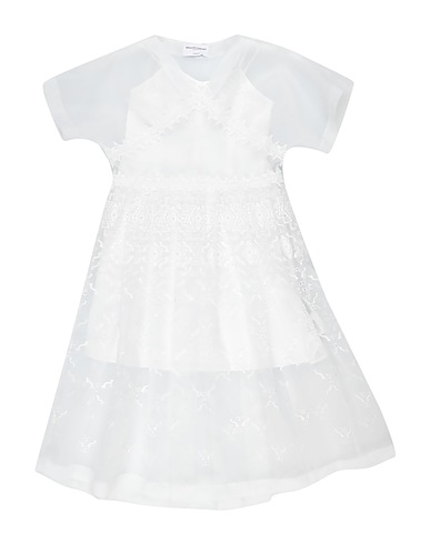 ERMANNO SCERVINO JUNIOR Vestito Bianco 100% Poliestere