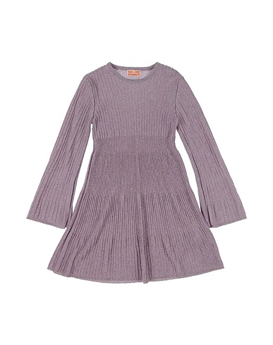 ELISABETTA FRANCHI Dress Lilac 70% Viscose, 15% Polyamide, 15% Metallic Polyester