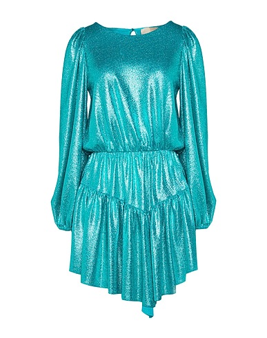 ANIYE BY Sequin dress Green 91% Polyamide, 5% Elastane, 4% Metallic fiber