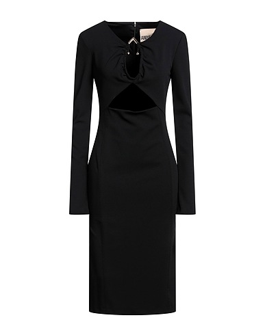 ANIYE BY Vestito midi Nero 95% Poliestere, 5% Elastan