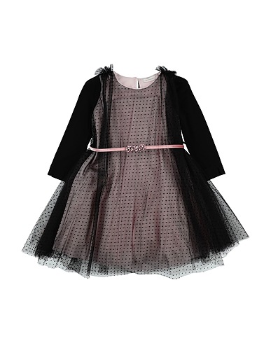 MONNALISA Dress Black 100% Polyester