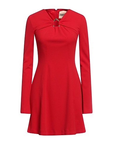 ANIYE BY Short dress Red 95% Polyester, 5% Elastane
