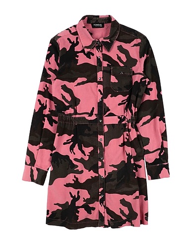 DONDUP Dress KIDS Pink 100% Cotton