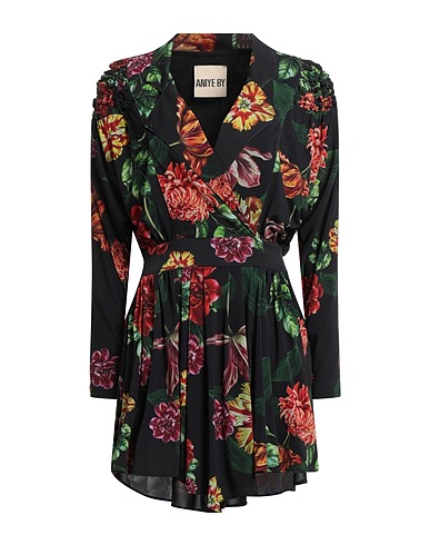 ANIYE BY Short dress Black 95% Polyester, 5% Elastane