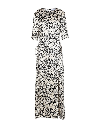 TOPSHOP Long dress Cream 100% Viscose