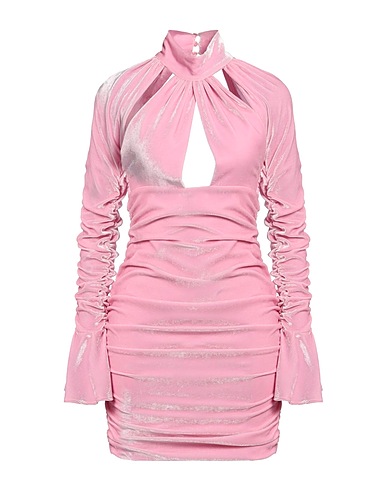BLUMARINE Tubino Rosa 74% Viscosa, 23% Seta, 3% Elastan