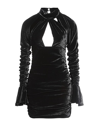 BLUMARINE Tubino Nero 74% Viscosa, 23% Seta, 3% Elastan