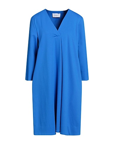 MEIMEIJ Midi dress Azure 68% Viscose, 27% Polyamide, 5% Elastane