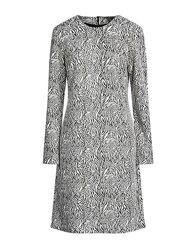 CAMICETTASNOB Short dress White 56% Polyester, 41% Viscose, 3% Elastane