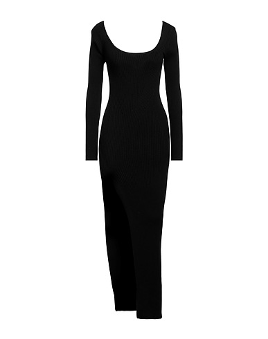 ELEONORA GOTTARDI Long dress Black 70% Viscose, 30% Polyester