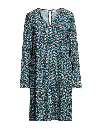 OTTOD'AME Vestito corto Verde petrolio 100% Viscosa