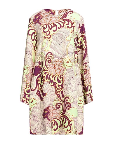 OTTOD'AME Short dress Ivory 100% Polyester